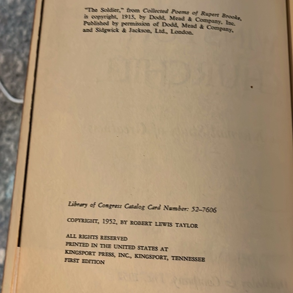 Winston Churchill by Robert Lewis Taylor. FIRST EDITION - Picture 4 of 6